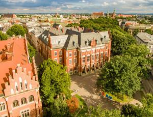 Jagiellonian University bird's-eye view